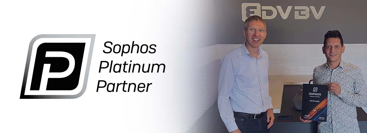 EDV-BV erneut als Sophos Platinum Partner ausgezeichnet